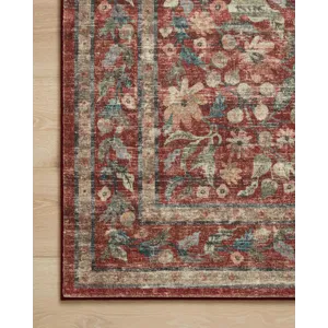 Loloi X Rifle Paper Co. Courtyard 8\'-6\" X 11\'-6\" Rug