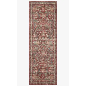 Loloi X Rifle Paper Co. Courtyard 8\'-6\" X 11\'-6\" Rug