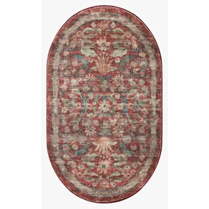 Loloi X Rifle Paper Co. Courtyard 8\'-6\" X 11\'-6\" Rug