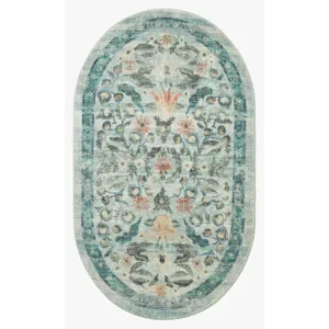 Loloi X Rifle Paper Co. Courtyard 8\'-6\" X 11\'-6\" Rug