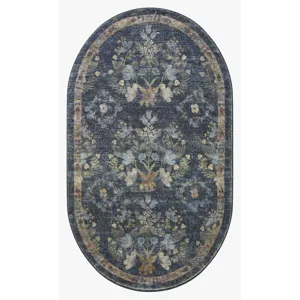 Loloi X Rifle Paper Co. Courtyard 3\'-6\" X 5\'-6\" Rug