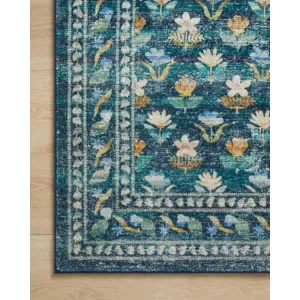 Loloi X Rifle Paper Co. Courtyard 2\'-0\" X 5\'-0\" Rug