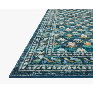 Loloi X Rifle Paper Co. Courtyard 2\'-0\" X 5\'-0\" Rug