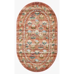 Loloi X Rifle Paper Co. Courtyard 8\'-6\" X 11\'-6\" Rug