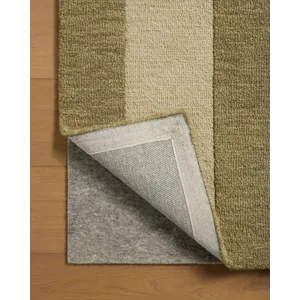 Leanne Ford x Loloi Craven Light Olive / Oatmeal 2\'-3\" x 3\'-9\" Rug