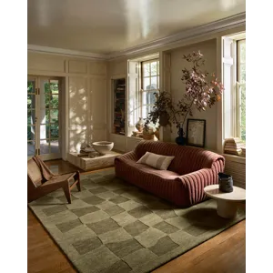 Leanne Ford x Loloi Craven Green / Olive 8\'-6\" x 11\'-6\" Rug