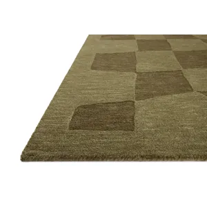 Leanne Ford x Loloi Craven Green / Olive 8\'-6\" x 11\'-6\" Rug