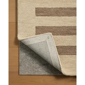 Leanne Ford x Loloi Craven Oatmeal / Bark 5\'-0\" x 7\'-6\" Rug