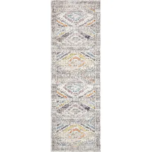 Dante Ivory / Multi Rug (2' 6" X 4' 0")