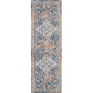 Dante Multi / Stone Rug (5' 3" X 7' 2")