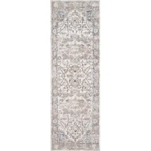 Dante Ivory / Stone Rug (9' 6" X 13' 3")