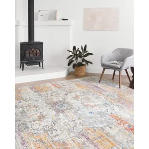 Dante Natural / Sunrise Rug (5' 3" X 7' 2")