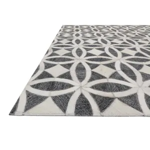 Dorado Graphite / Ivory Rug (9' 3" X 13')