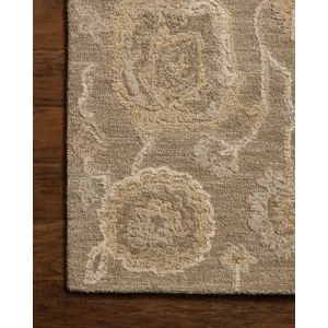 Chris Loves Julia x Loloi Dorothea Oak / Natural 5\'-0\" x 7\'-6\" Rug