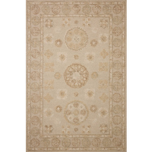 Chris Loves Julia x Loloi Dorothea Dove / Natural Rug