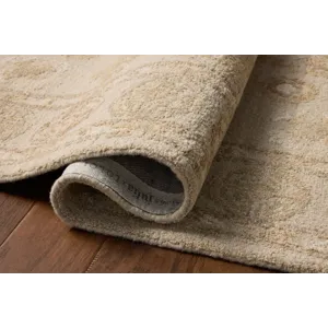 Chris Loves Julia x Loloi Dorothea Dove / Natural 2\'-3\" x 3\'-9\" Rug
