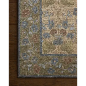 Rifle Paper Co. x Loloi Edinburgh Tan / Olive Rug