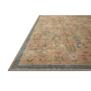 Rifle Paper Co. x Loloi Edinburgh Wheat / Multi Rug