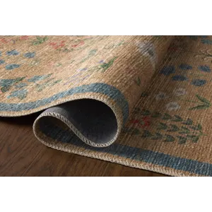 Rifle Paper Co. x Loloi Edinburgh Wheat / Multi Rug
