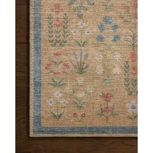 Rifle Paper Co. x Loloi Edinburgh Wheat / Multi Rug