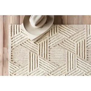Ehren Oatmeal / Ivory Rug (11' 6" X 15')