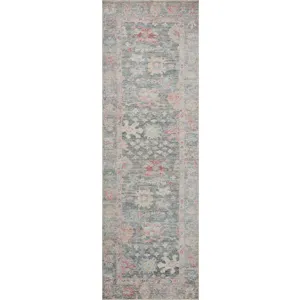 Elysium Graphite / Multi Rug (2' 3" X 3' 9")