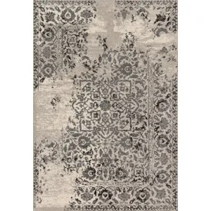 Emory Ivory / Charcoal Rug (5' 3" X 7' 7")