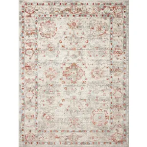 Estelle Ivory / Rust Rug (2' 0" X 3' 0")