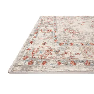 Estelle Ivory / Rust Rug (2' 0" X 3' 0")