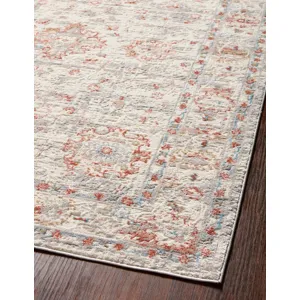 Estelle Ivory / Rust Rug (2' 0" X 3' 0")