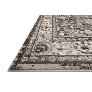 Estelle Charcoal / Grey Rug (2' 7" X 10' 0")