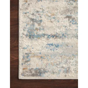 Estelle Ivory / Ocean Rug (9' 3" X 12' 10")