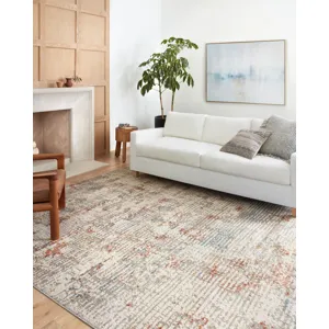 Estelle Ivory / Multi Rug (3' 11" X 5' 7")