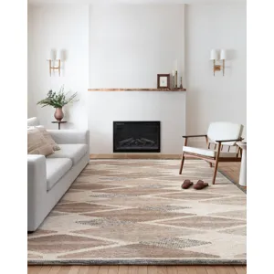 Evelina Taupe / Bark Rug (9' 3" X 13')