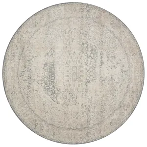 Everly Ivory / Ivory Rug (6' 7" X 9' 2")