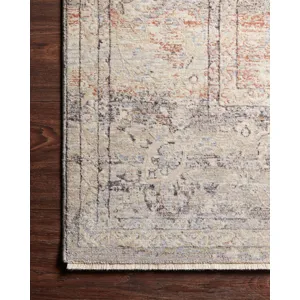 Faye Denim / Rust Rug (2' 3" X 3' 10")