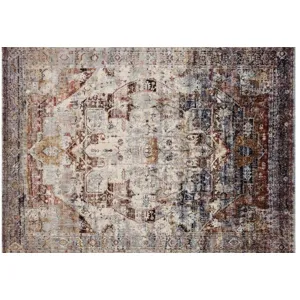 AF-08 SLATE / MULTI (5'3" X 5'3" Round)