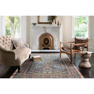Loloi X Rifle Paper Co. Fiore 2\'-7\" X 4\' Rug