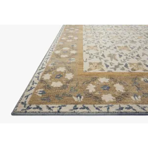 Loloi X Rifle Paper Co. Fiore 3\'-2\" X 3\'-2\" Round Rug