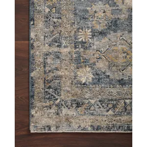 Gaia Denim / Taupe Rug (9' 3" X 12' 10")
