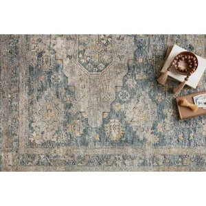 Gaia Denim / Taupe Rug (9' 3" X 12' 10")