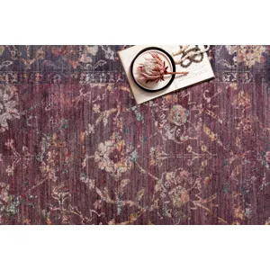 Giada Grape / Multi Rug (7' 10" X 10')