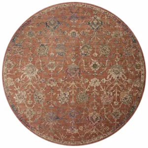Giada Terracotta / Multi Rug (5' 0" X 5' 0" Round)