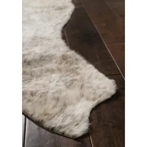 Grand Canyon Grey / Ivory Rug (5' X 6' 6")