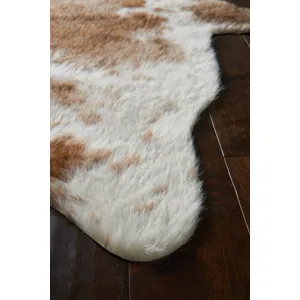 Grand Canyon Coffee / Ivory Rug (3' 10" X 5')