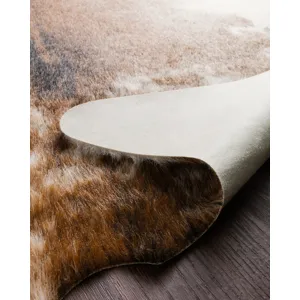 Grand Canyon Coffee / Ivory Rug (3' 10" X 5')