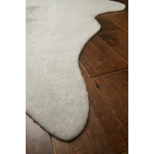 Grand Canyon Silver / Grey Rug (6' 2" X 8')