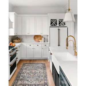 Hathaway Navy / Multi Rug (2' 3" X 3' 9")