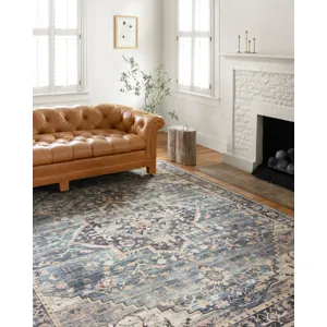 Hathaway Navy / Multi Rug (2' 3" X 3' 9")