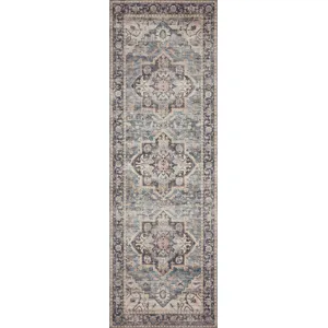 Hathaway Navy / Multi Rug (2' 3" X 3' 9")